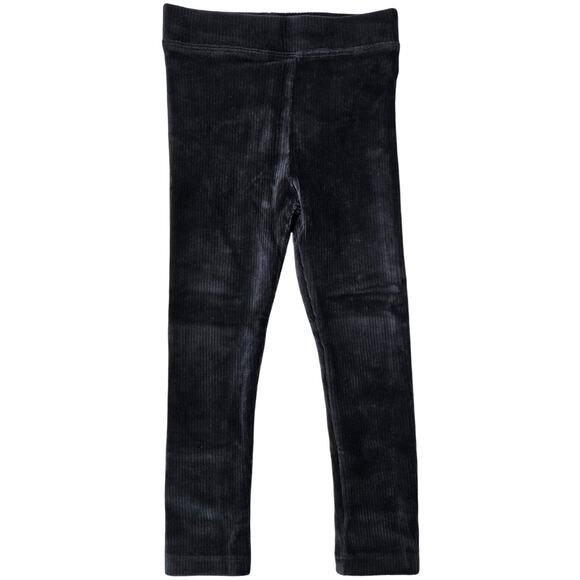 J. Crew Crewcuts‎ Girls' stretch corduroy leggings Black 4 - Picture 1 of 4